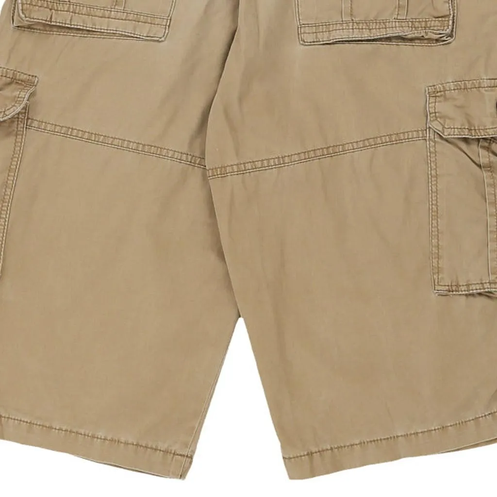 Afs Jeep Cargo Shorts - 32W 14L Beige Cotton