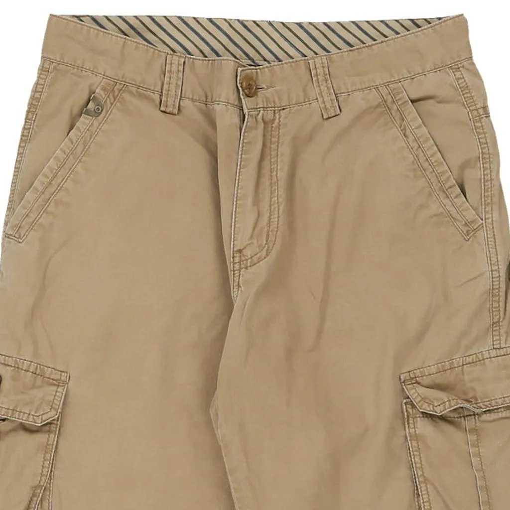 Afs Jeep Cargo Shorts - 32W 14L Beige Cotton