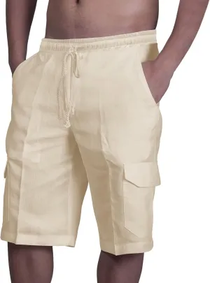 aihihe Mens Shorts Athletic Workout Summer Shorts Breathable Travel Shorts Big and Tall Running Shorts with Pockets