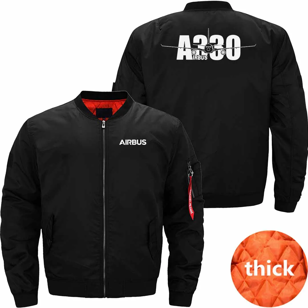 AIRBUS A330  BOMBER FLIGHT AVIATOR JACKET