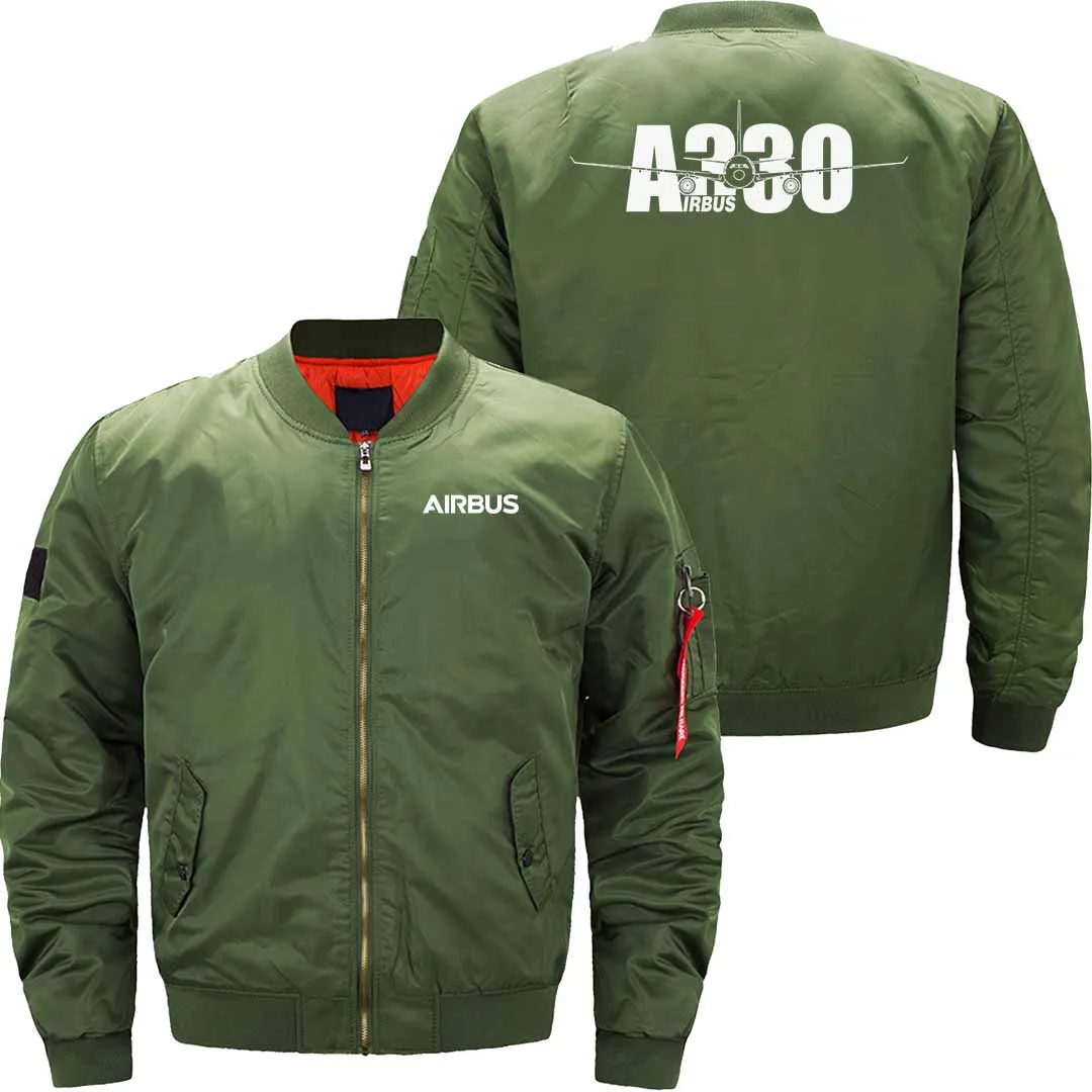 AIRBUS A330  BOMBER FLIGHT AVIATOR JACKET