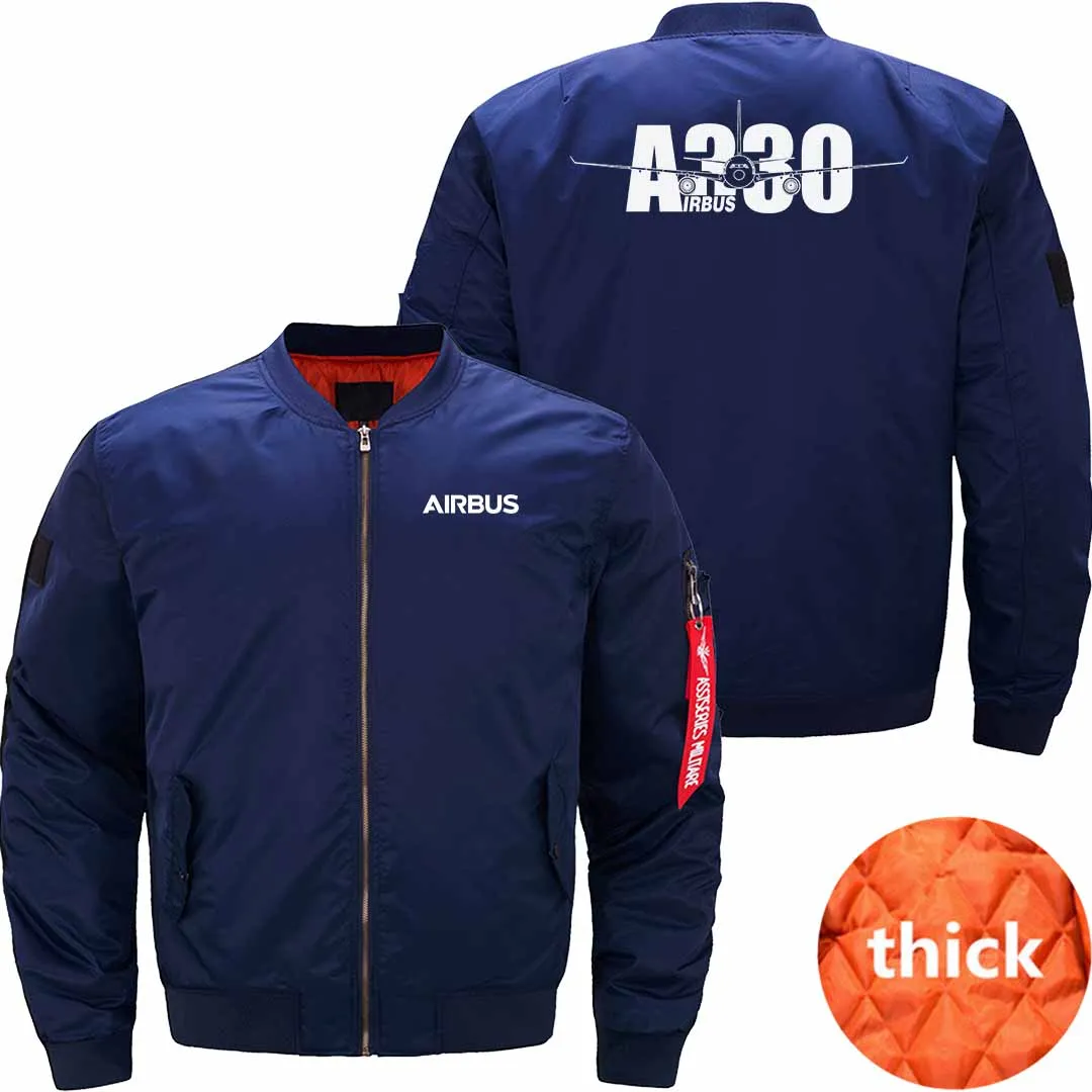 AIRBUS A330  BOMBER FLIGHT AVIATOR JACKET