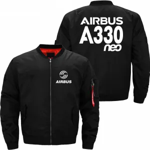 AIRBUS A330NEO BOMBER FLIGHT AVIATOR JACKET