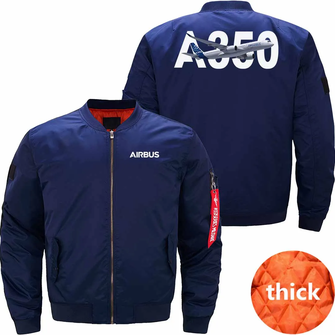 AIRBUS A350   BOMBER FLIGHT AVIATOR JACKET