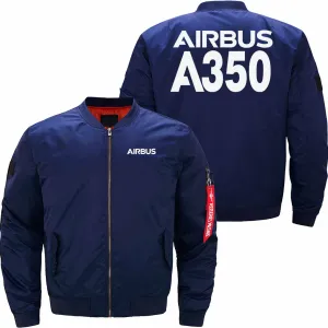 AIRBUS A350 BOMBER FLIGHT AVIATOR JACKET