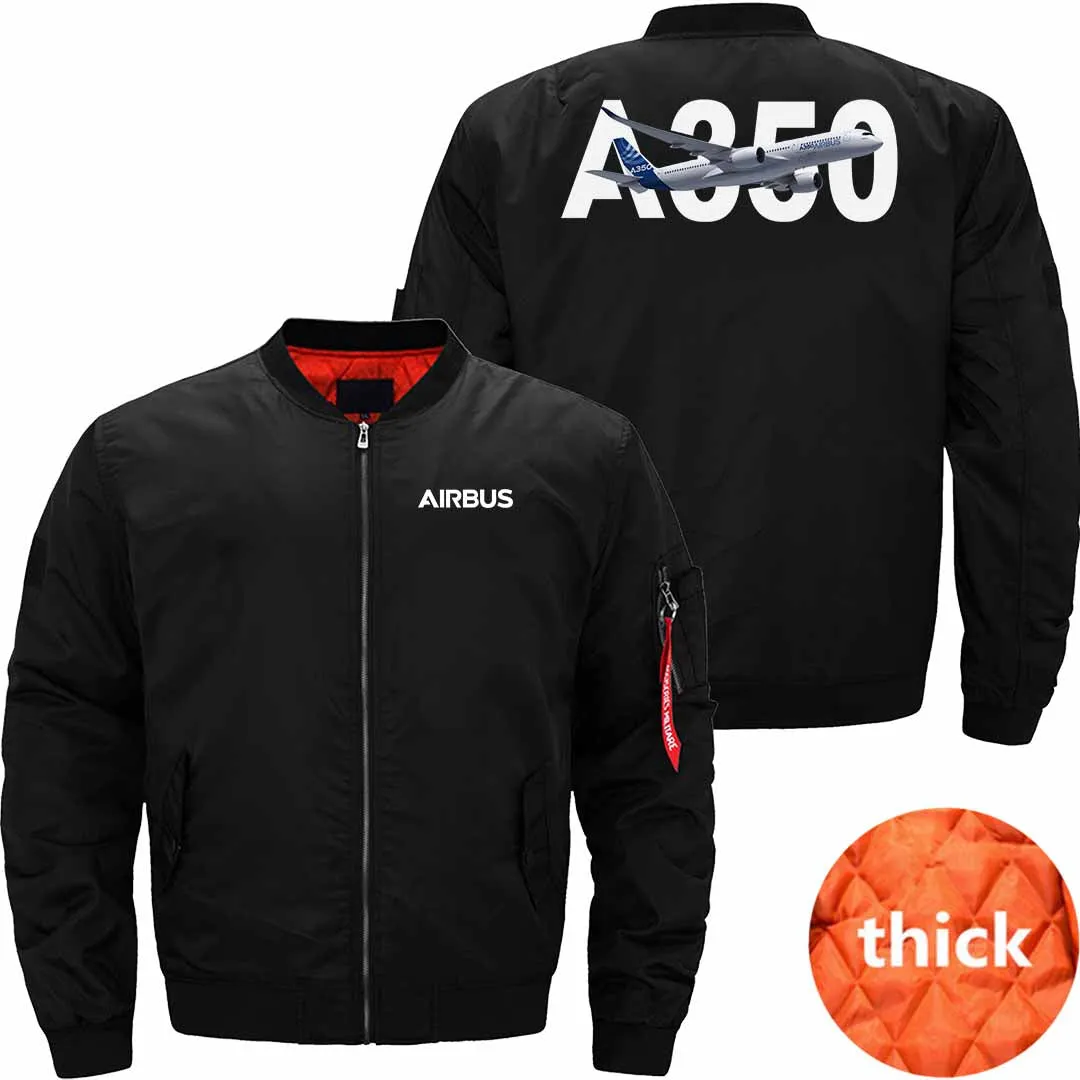 AIRBUS A350   BOMBER FLIGHT AVIATOR JACKET