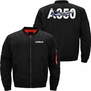 AIRBUS A350   BOMBER FLIGHT AVIATOR JACKET