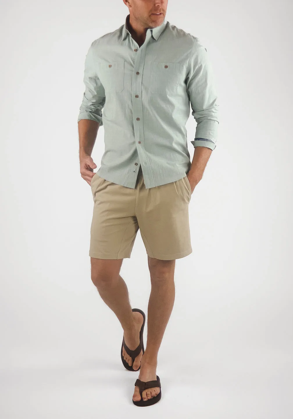Airotec® Stretch Lightweight Chambray Work Shirt