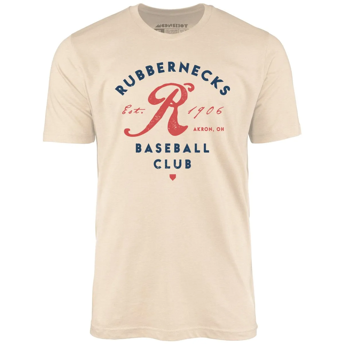 Akron Rubbernecks - Ohio - Vintage Defunct Baseball Teams - Unisex T-Shirt
