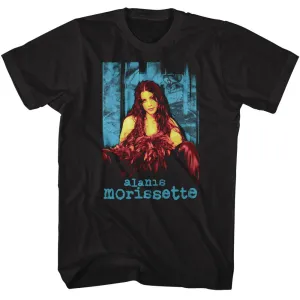 Alanis Morissette - Tricolor Boyfriend Tee