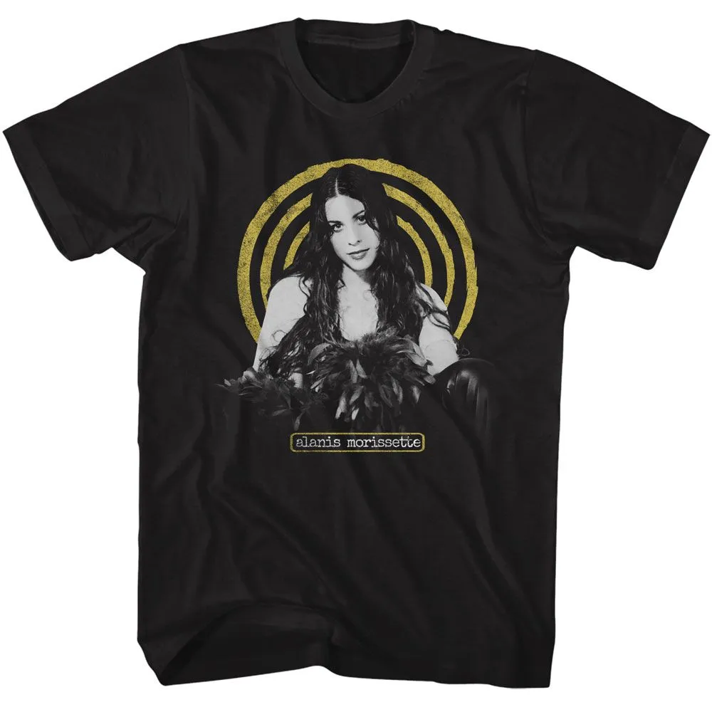 Alanis Morissette - Yellow Spiral T-Shirt
