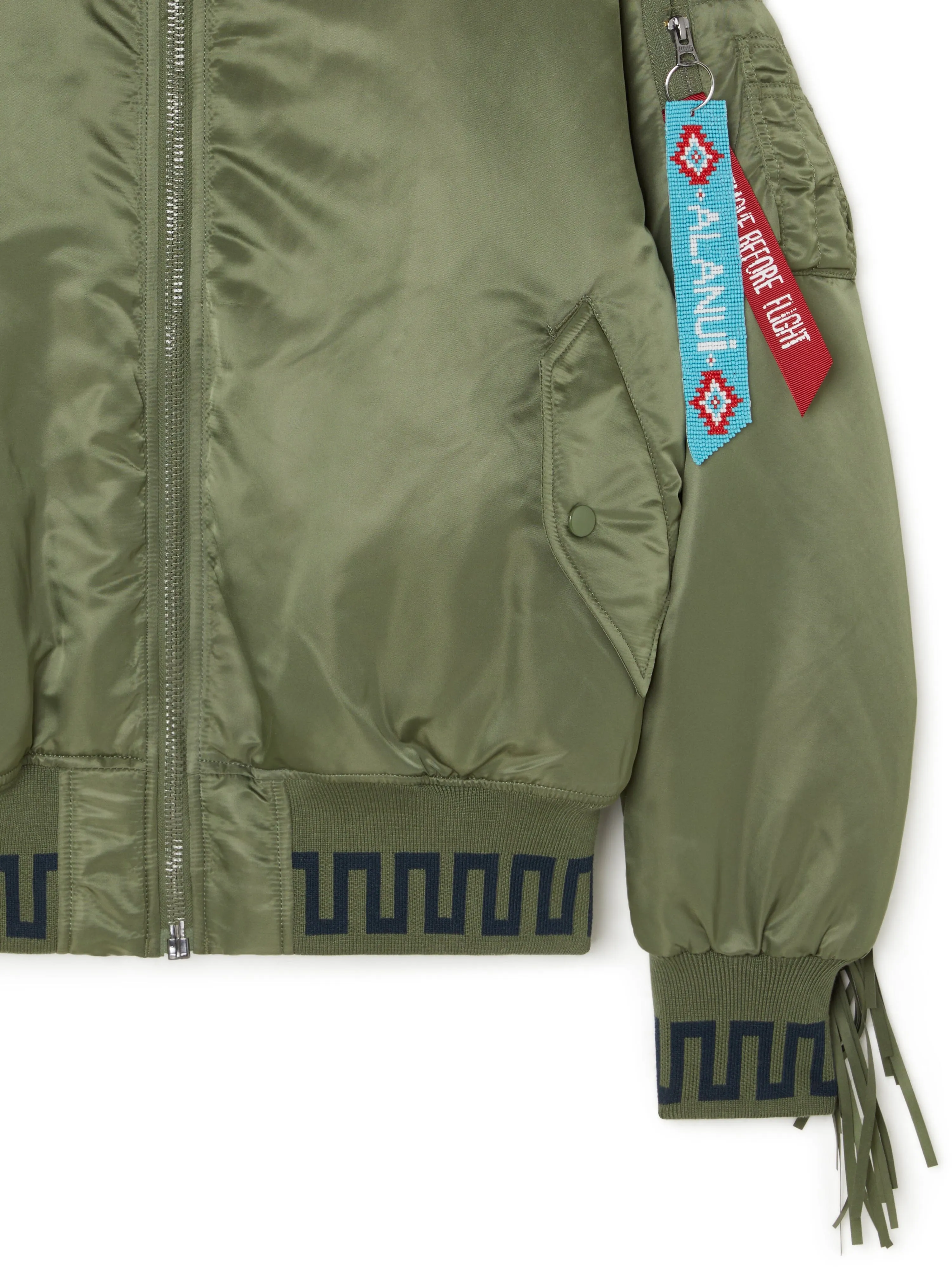 ALANUI X ALPHA INDUSTRIES MA-1 JACKET