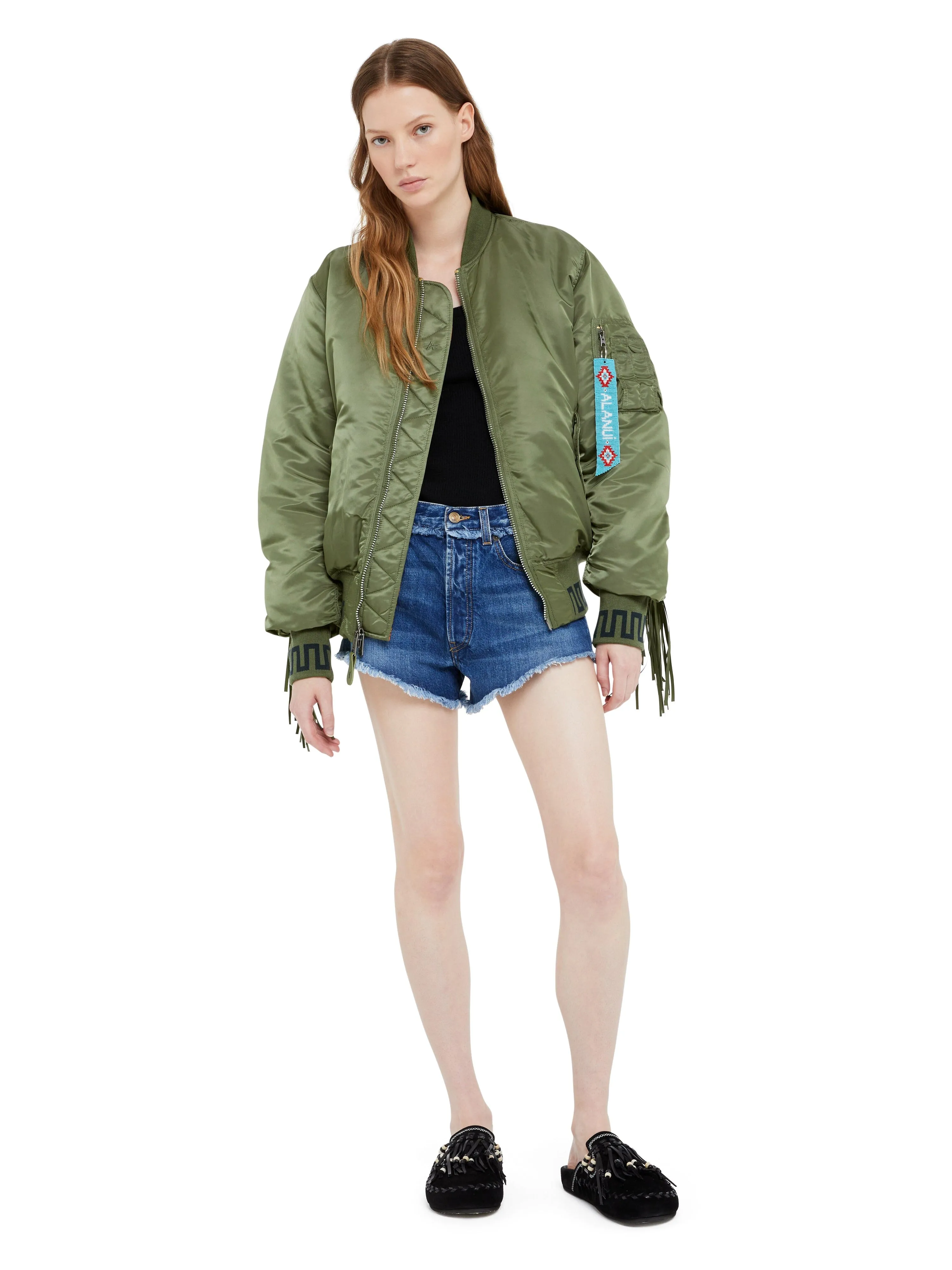 ALANUI X ALPHA INDUSTRIES MA-1 JACKET