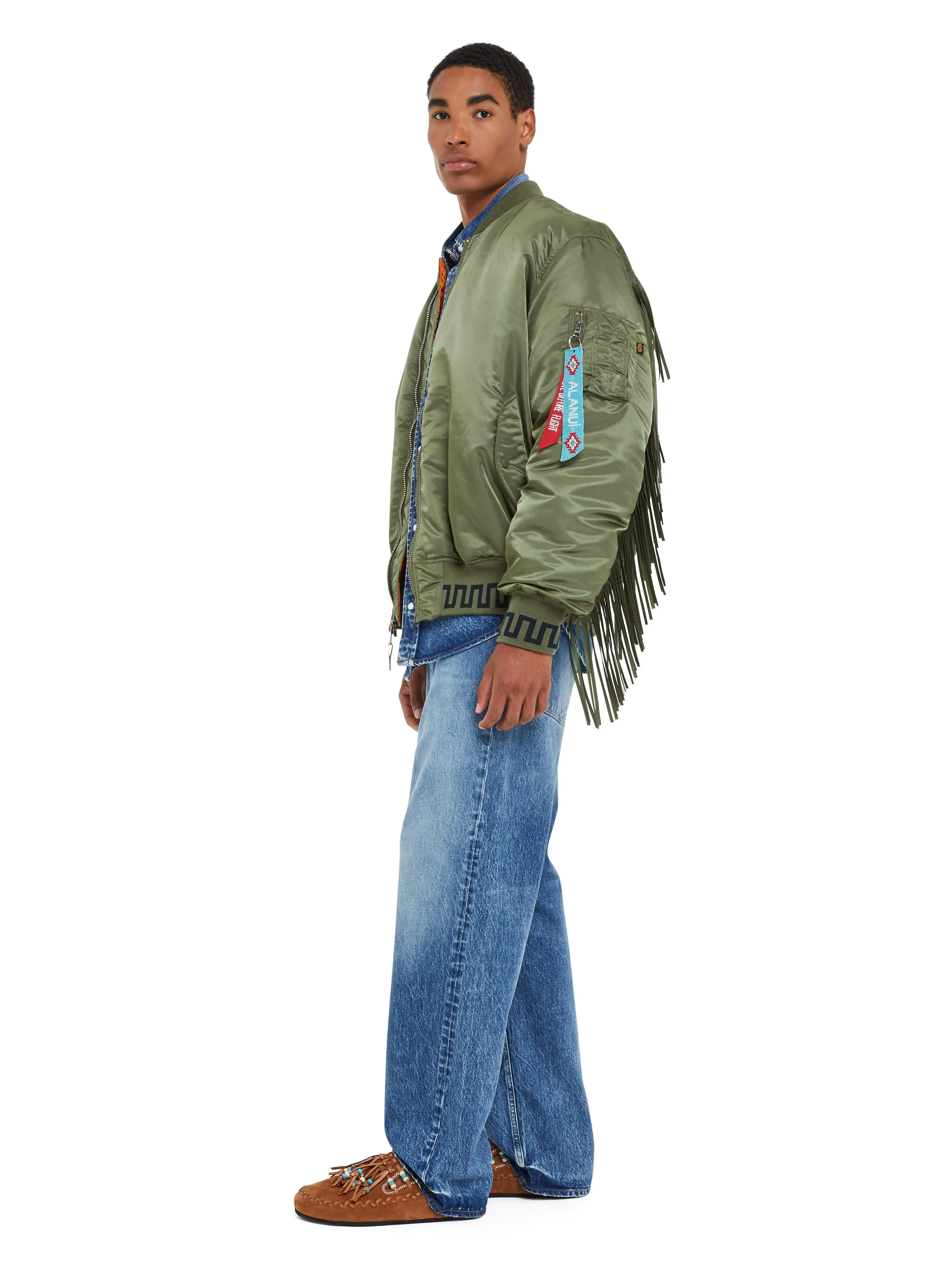 ALANUI X ALPHA INDUSTRIES MA-1 JACKET