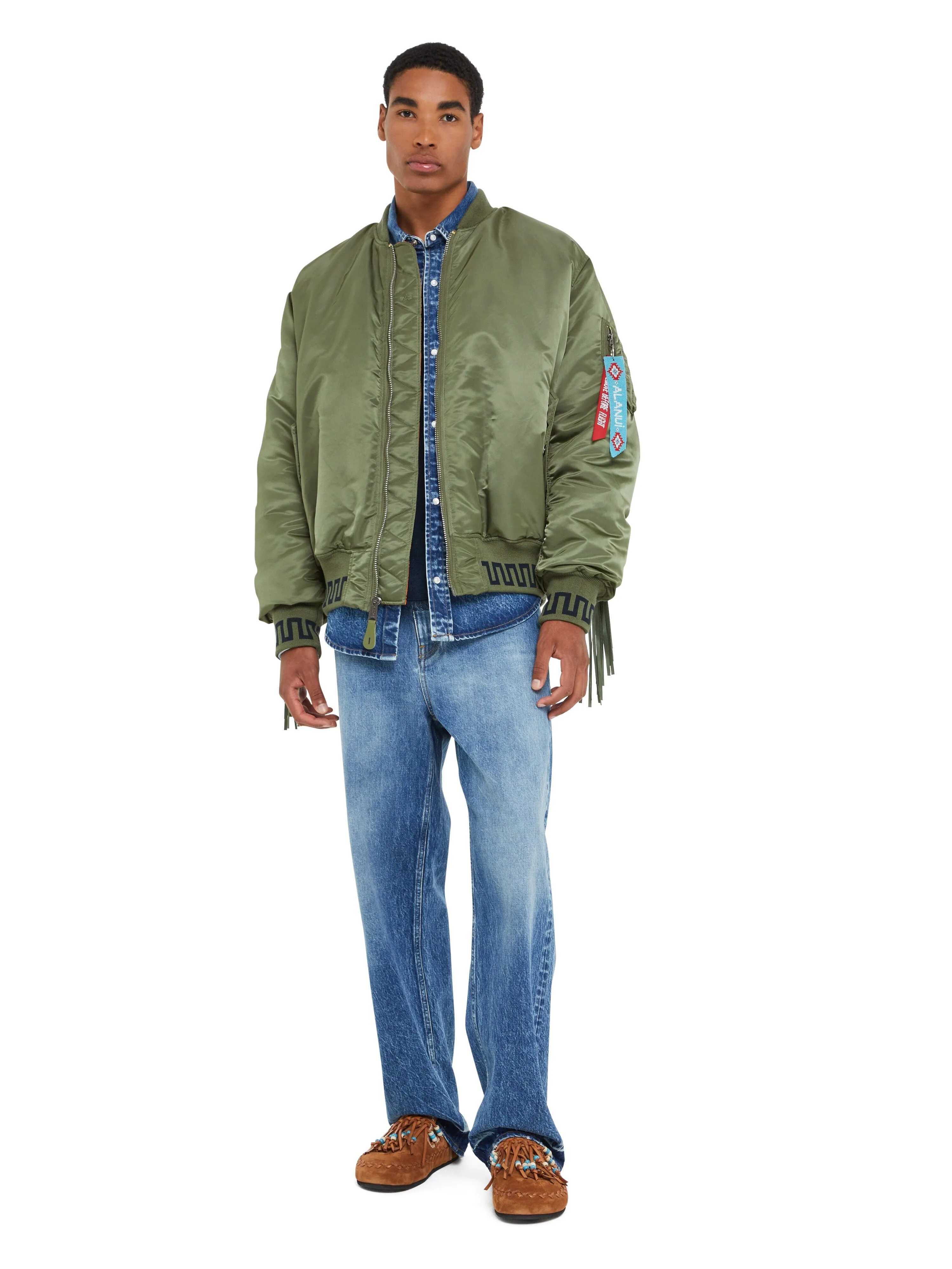 ALANUI X ALPHA INDUSTRIES MA-1 JACKET