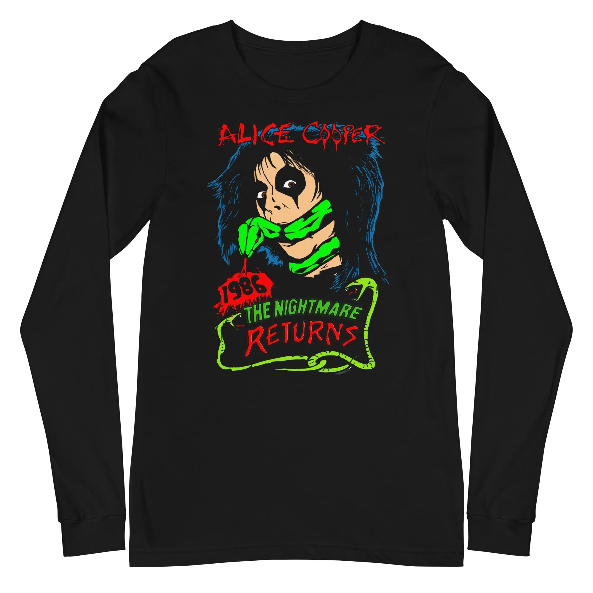 Alice Cooper - Nightmare Returns Long Sleeve T-Shirt