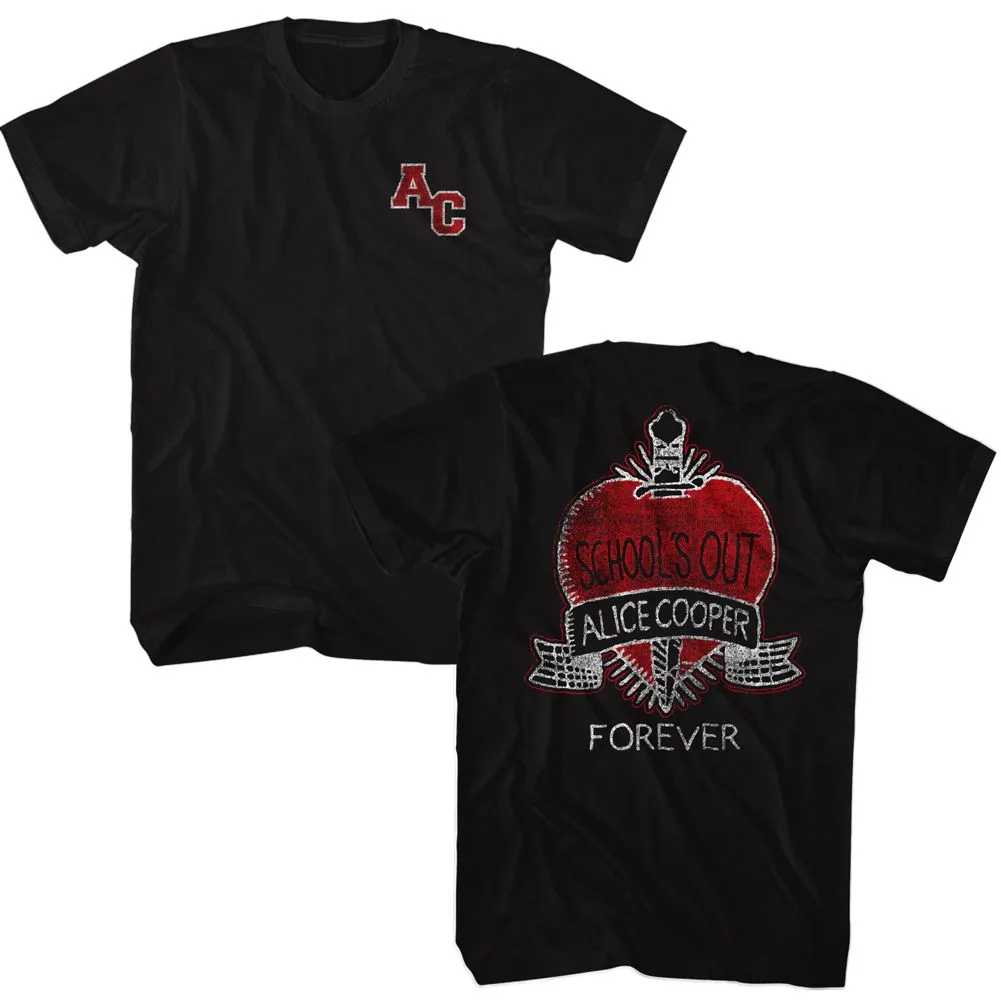 Alice Cooper - Schools Out Varsity T-Shirt
