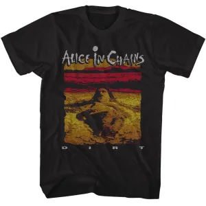 Alice In Chains - Dirt Album Art Boyfriend Tee
