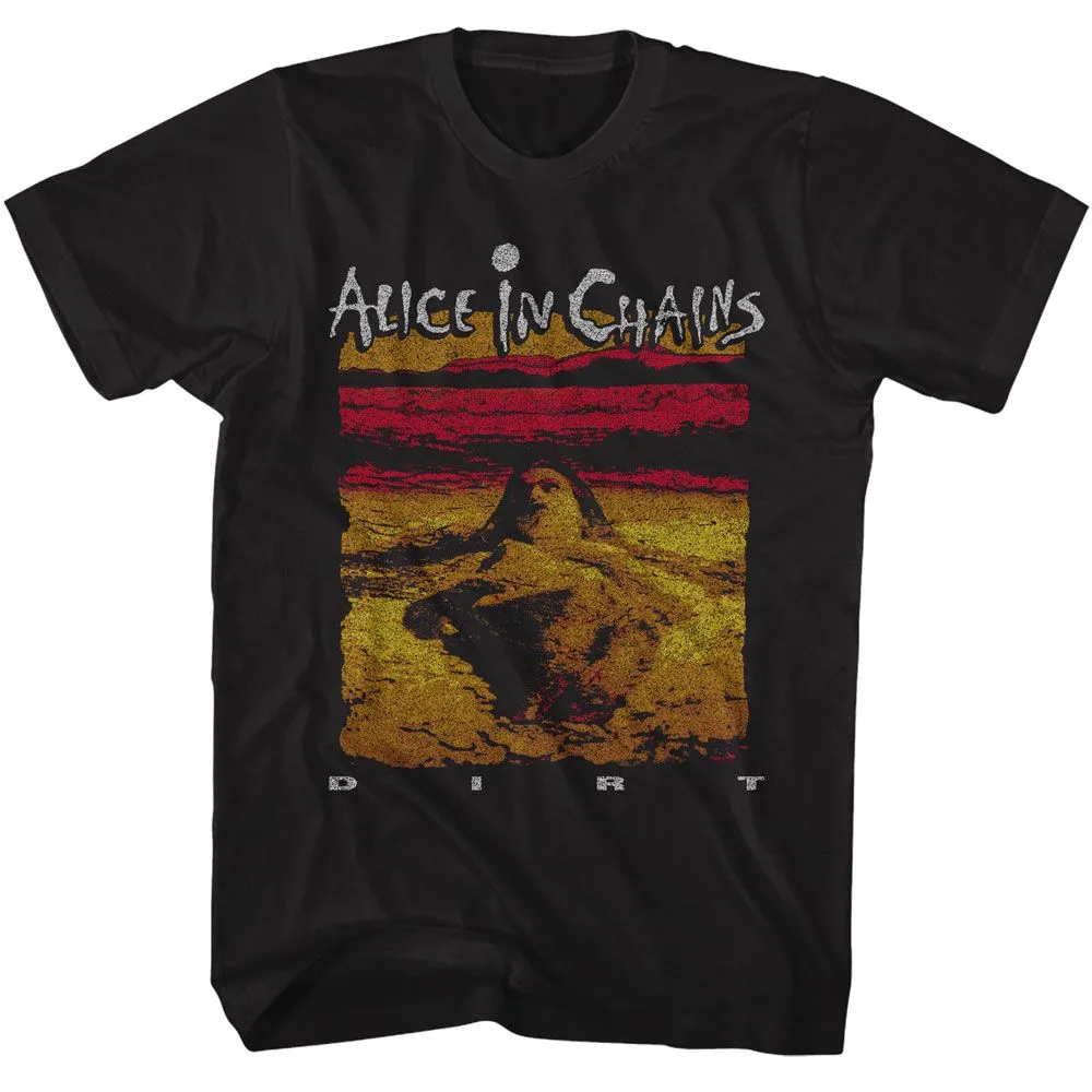 Alice In Chains - Dirt Album Art Boyfriend Tee
