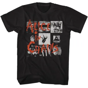 Alice In Chains - Multiple Album Covers T-Shirt