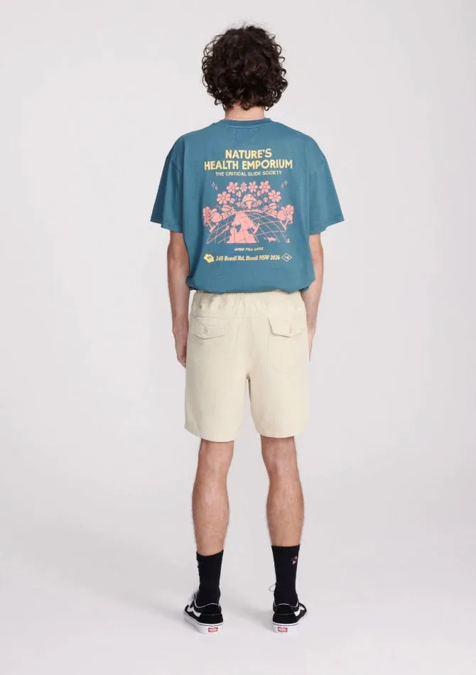 ALLDAY CORD WALKSHORT ECRU