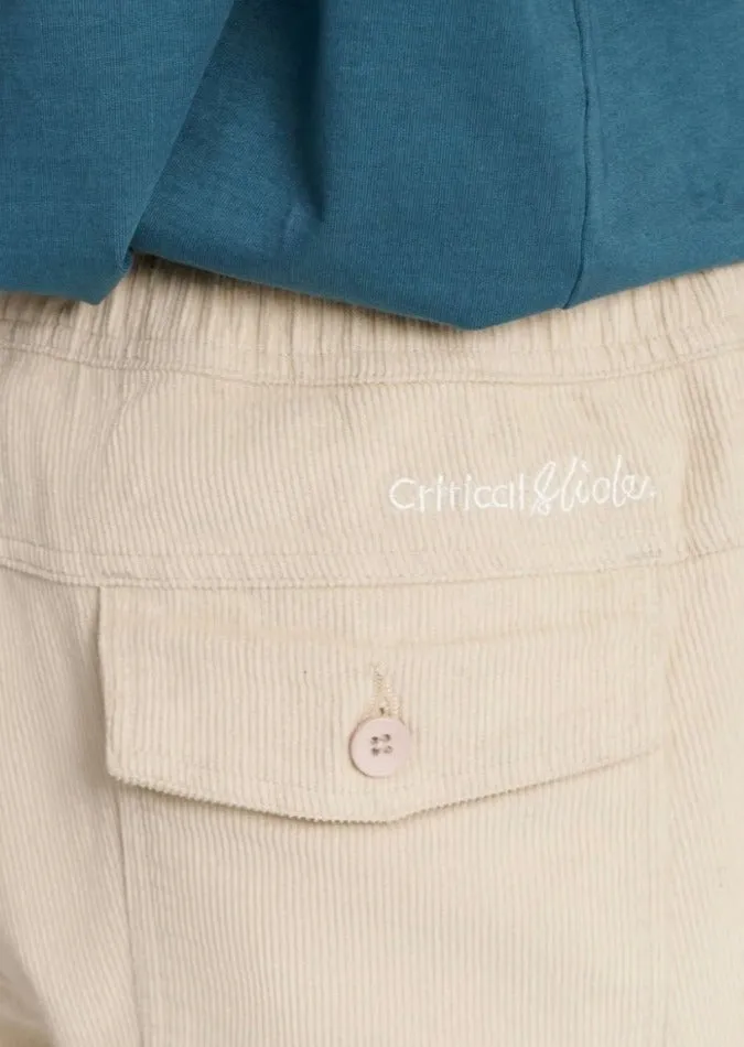 ALLDAY CORD WALKSHORT ECRU