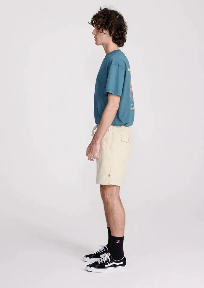ALLDAY CORD WALKSHORT ECRU