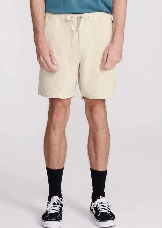 ALLDAY CORD WALKSHORT ECRU