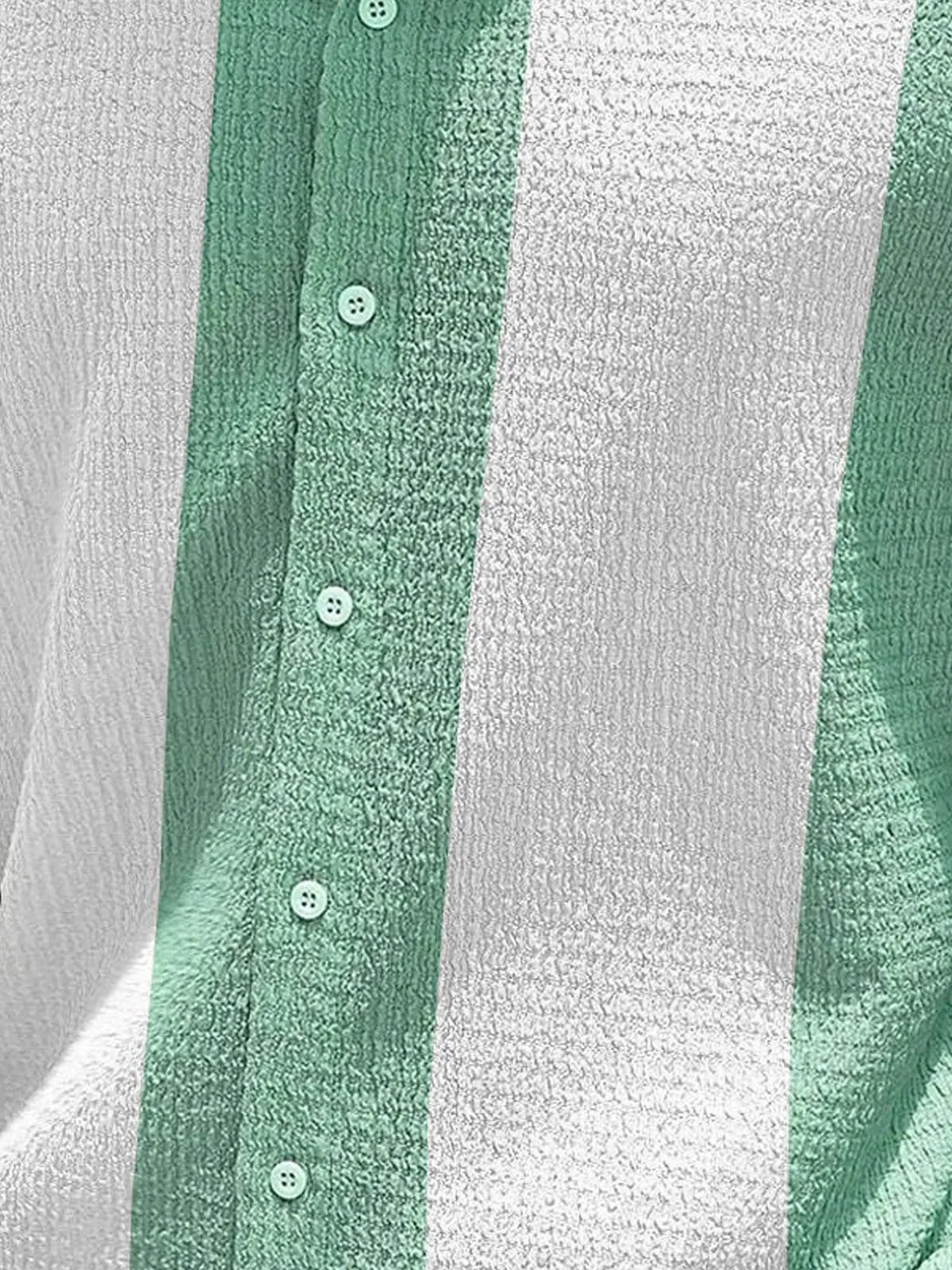 Alohadaddy Retro Basic Bowling Contrast Color 60s 3D Digital Print Men's Button Pocket Short Sleeve Shirt Big & Tall