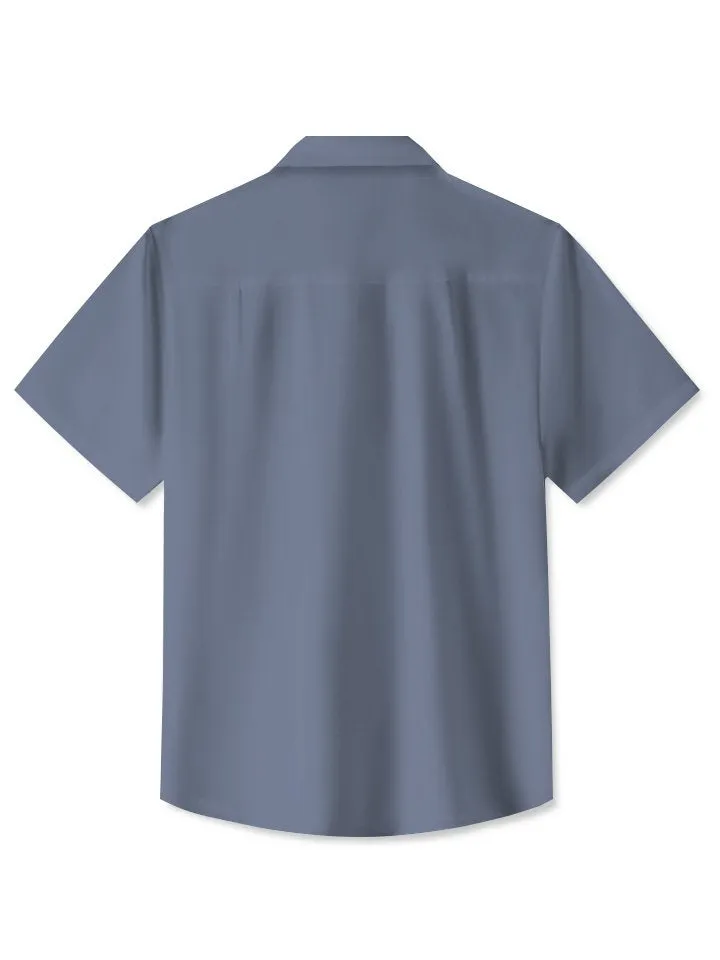 Alohadaddy Summer Ethnic Simple Commuting Casual Shirt