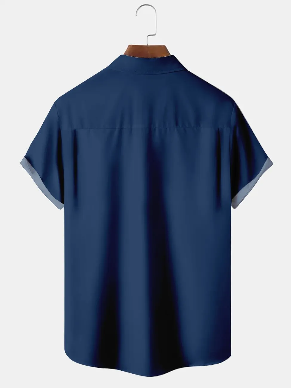 Alohadaddy Vintage Plain Printed Casual Plus Size Shirts