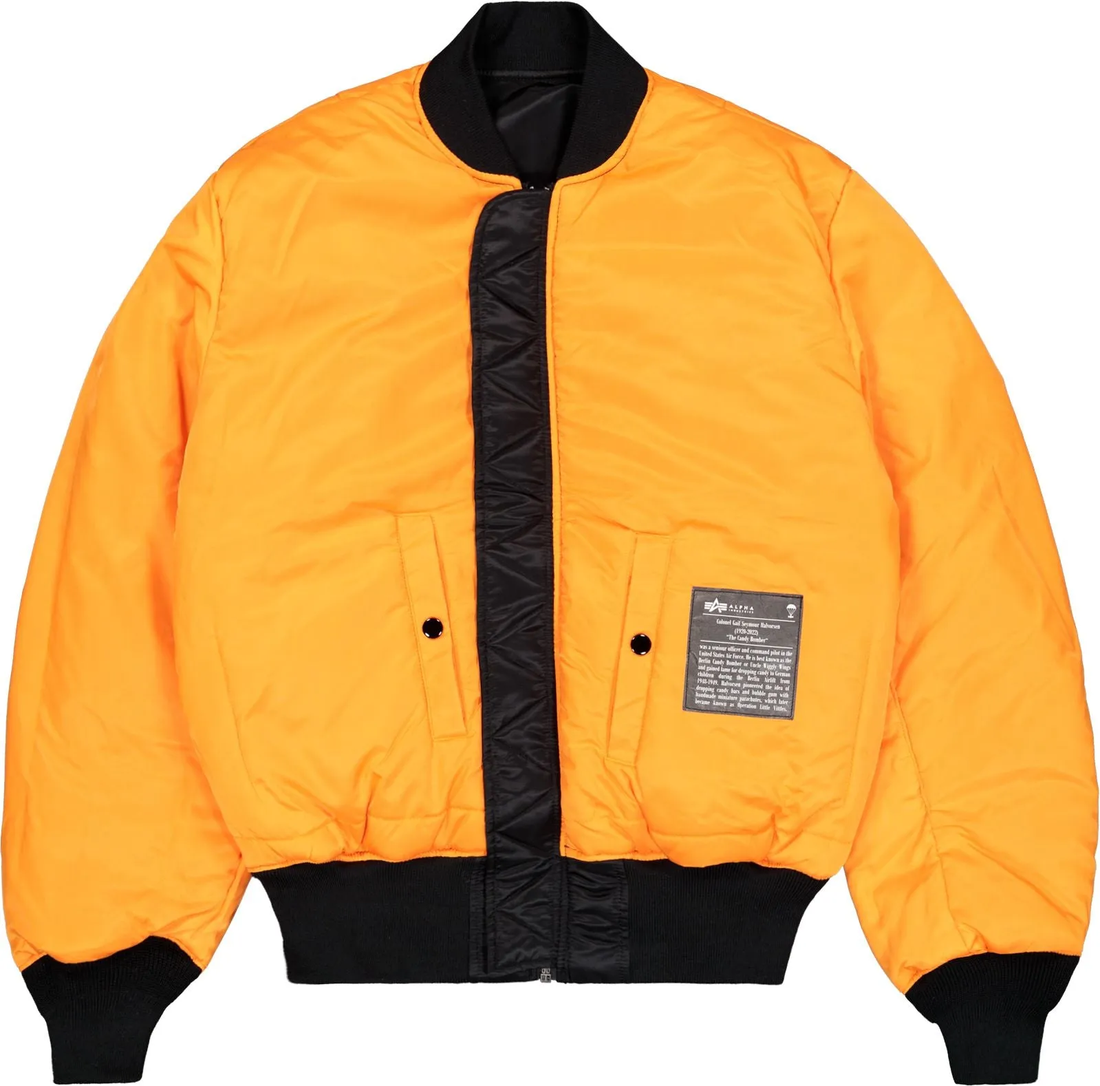 Alpha Industries giacca MA-1 Berlin Candy Bomber black