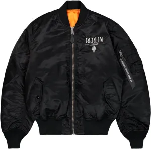 Alpha Industries giacca MA-1 Berlin Candy Bomber black