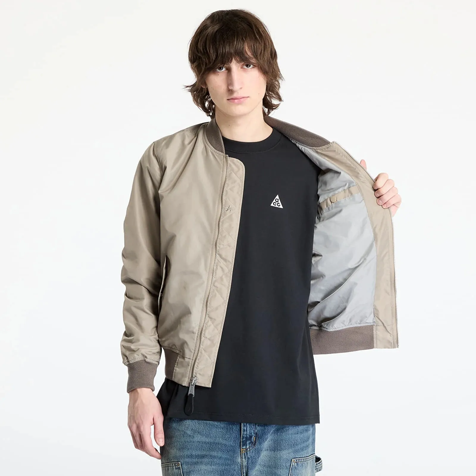 Alpha Industries uomo giubbino MA-1 TTC X126101 679 Vintage Sand