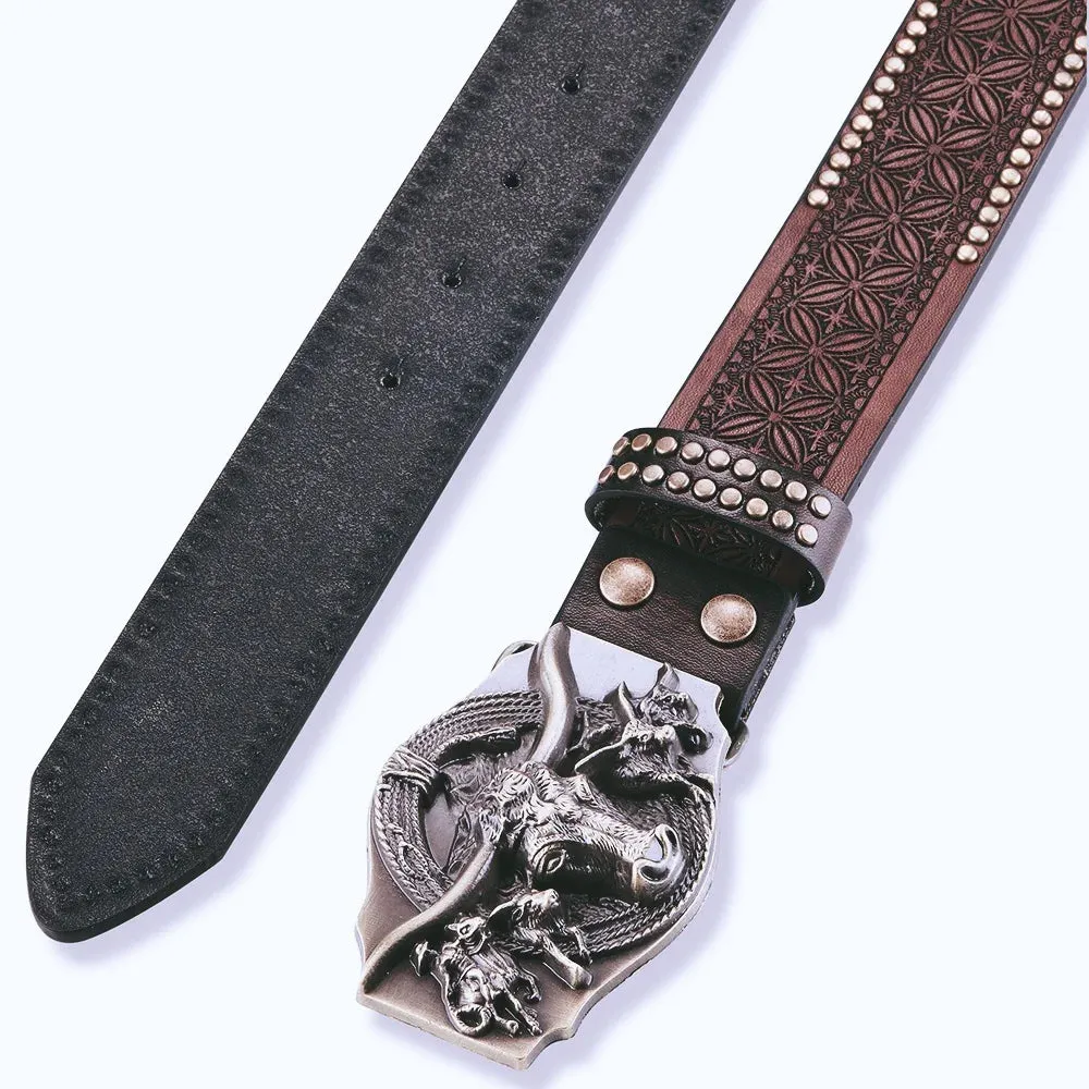 Alr™ Vintage Western Cowboy Belt