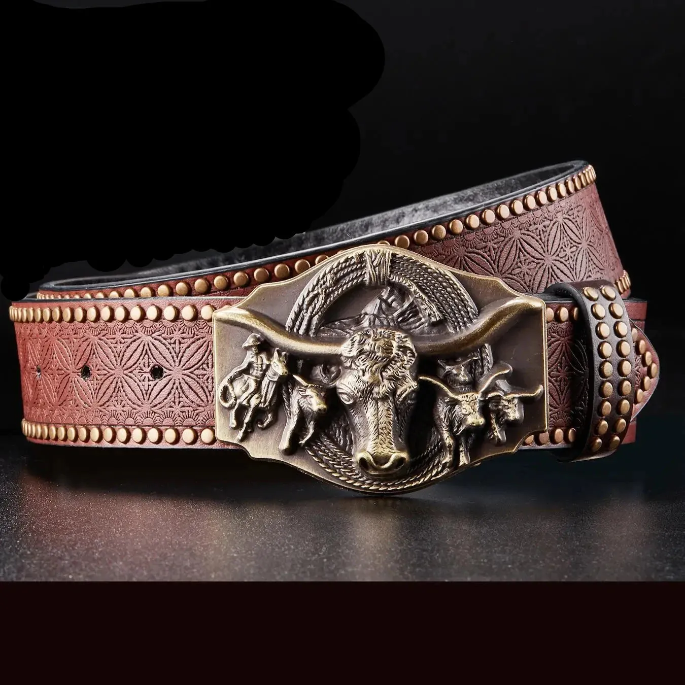 Alr™ Vintage Western Cowboy Belt