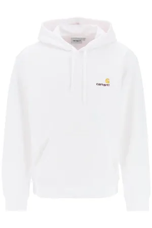 american script hoodie I028279 WHITE