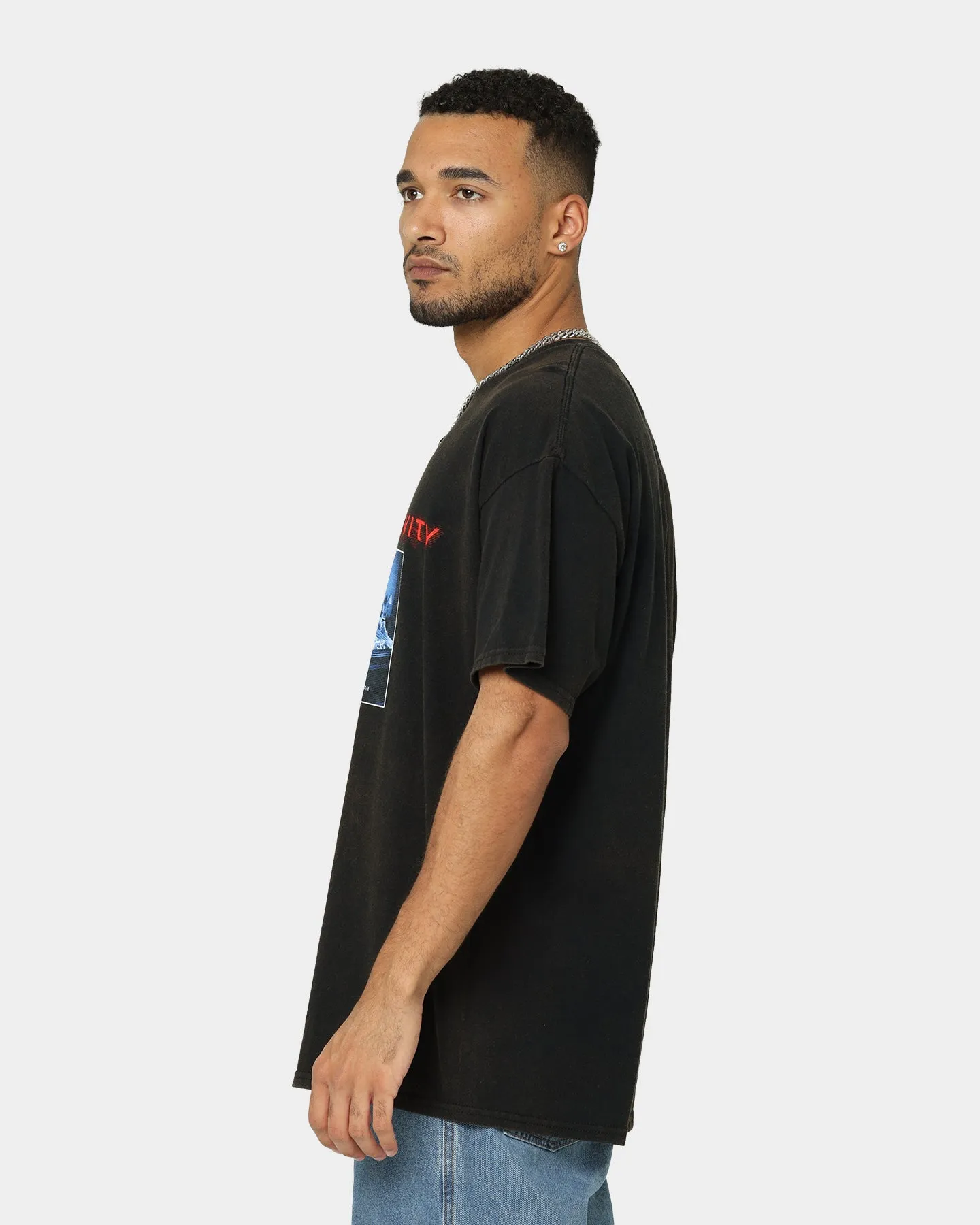 American Thrift X Paranormal Activity Paranormal Activity Vintage T-Shirt Black Wash