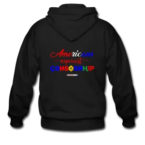 AMERICANS AGAINST CENSORSHIP - Men's Zip Hoodie