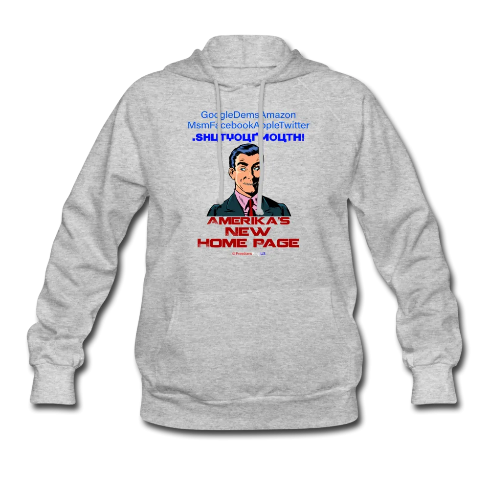 AMERIKA'S NEW HOME PAGE - Women's Hoodie