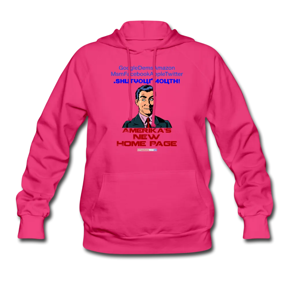 AMERIKA'S NEW HOME PAGE - Women's Hoodie
