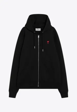 Ami De Coeur Zip-Up Hooded Sweatshirt
