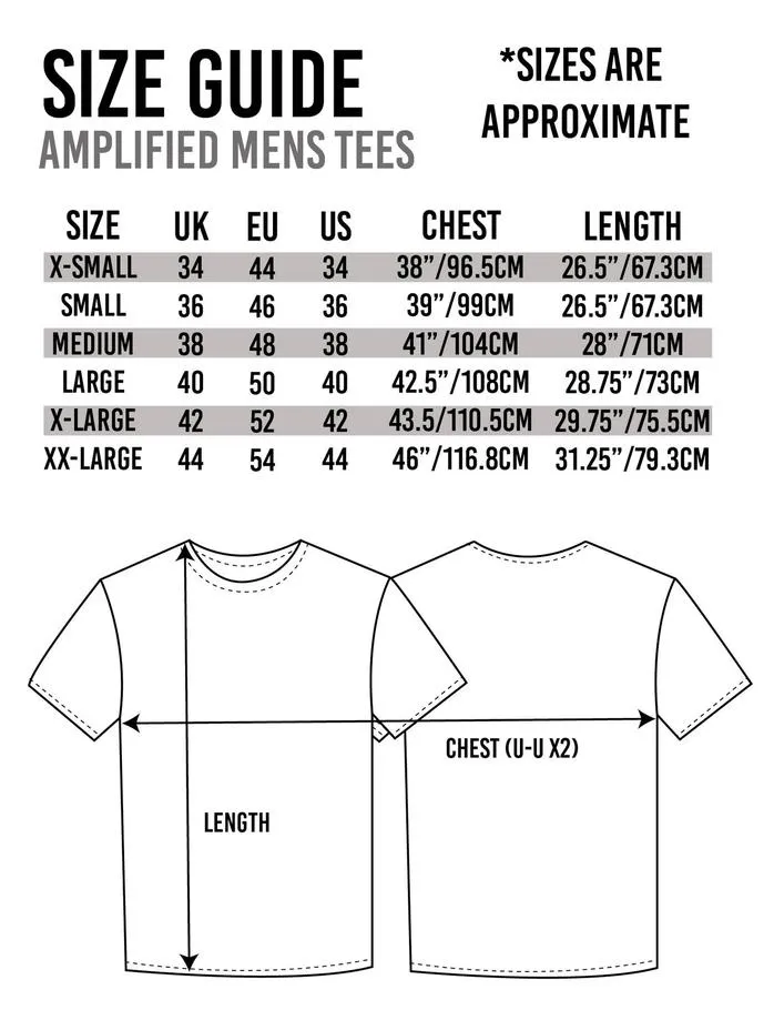 Amplified Metallica Master of Puppets Men's T-Shirt