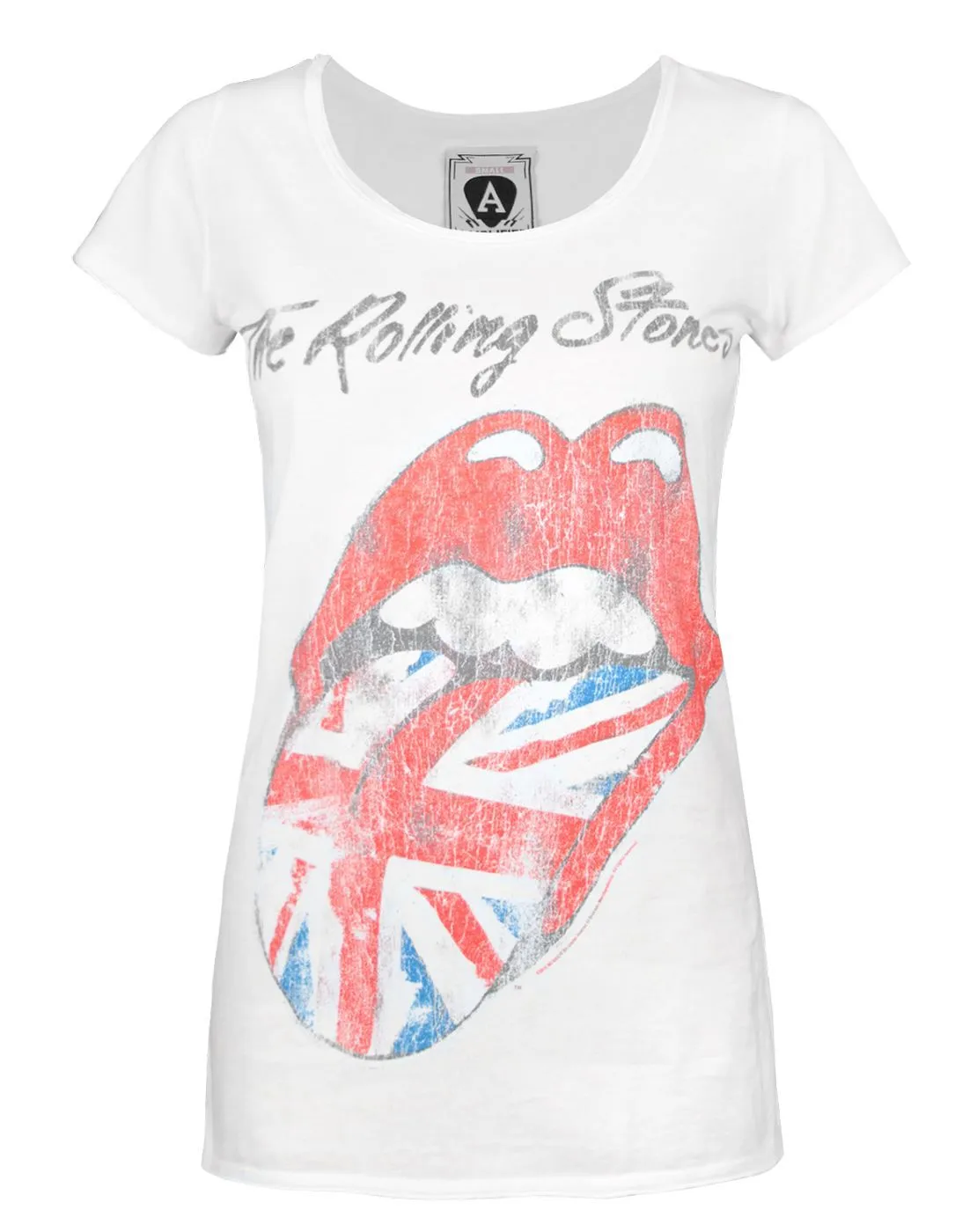 Amplified Rolling Stones UK Lick Women's T-Shirt