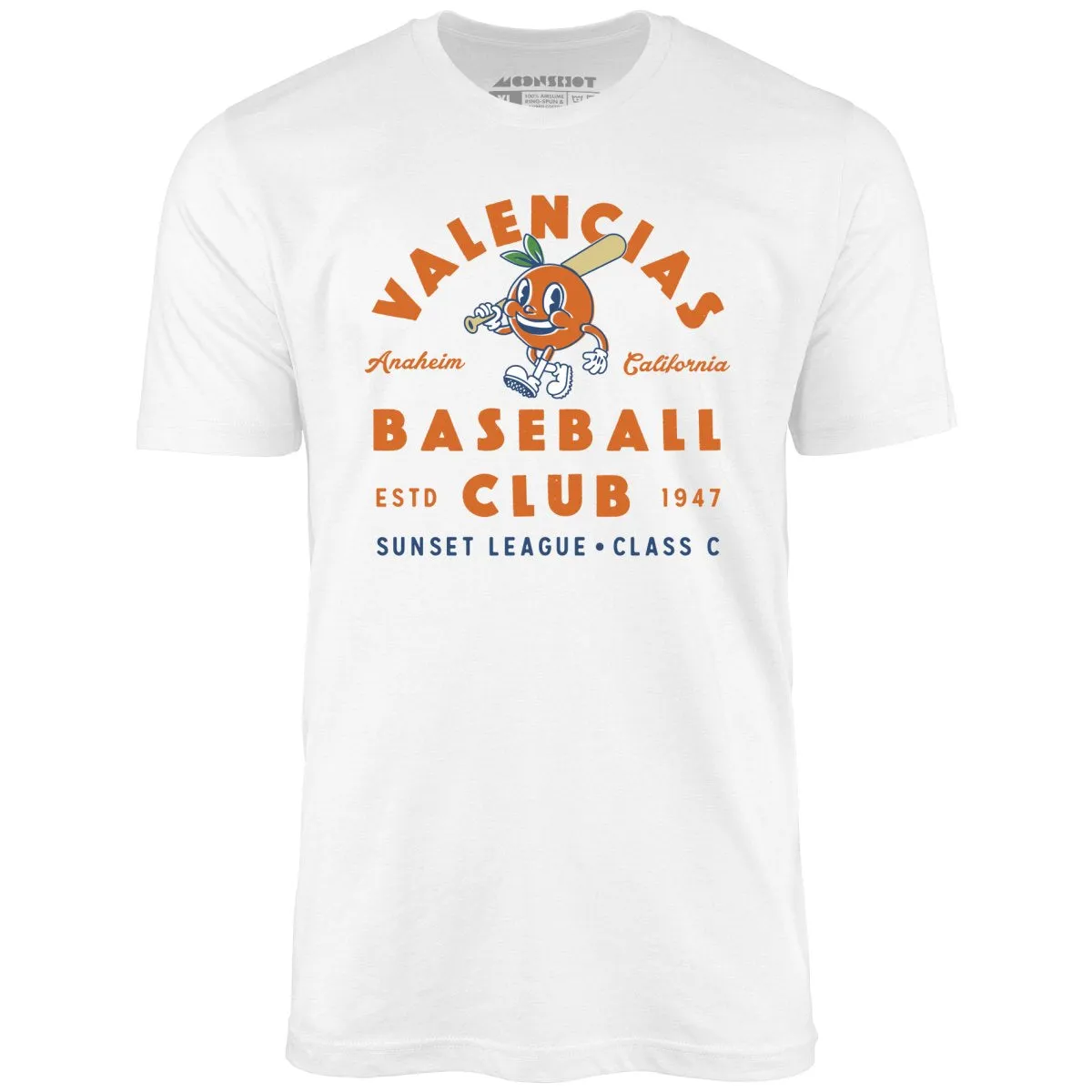Anaheim Valencias - California - Vintage Defunct Baseball Teams - Unisex T-Shirt