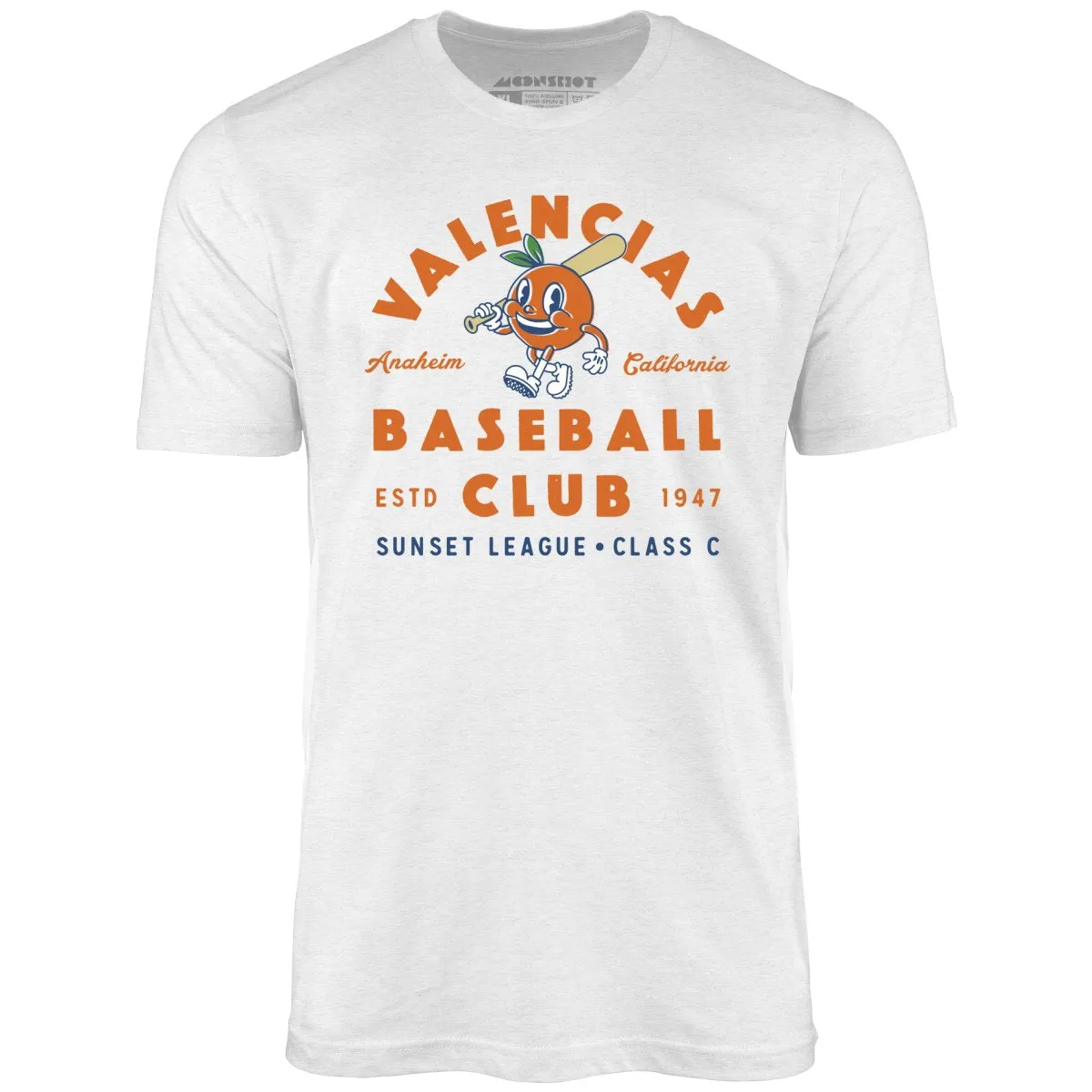 Anaheim Valencias - California - Vintage Defunct Baseball Teams - Unisex T-Shirt