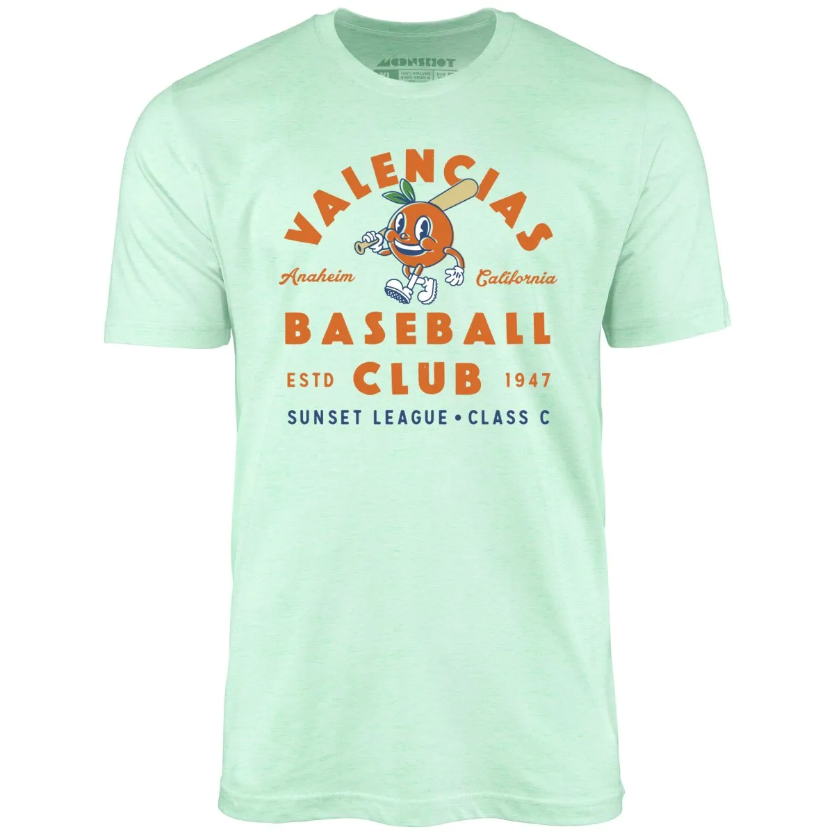 Anaheim Valencias - California - Vintage Defunct Baseball Teams - Unisex T-Shirt
