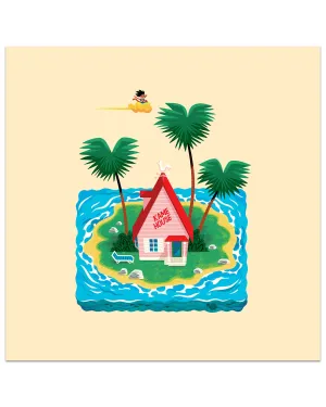 Andrew Kolb - "Teeny Tiny Island" print