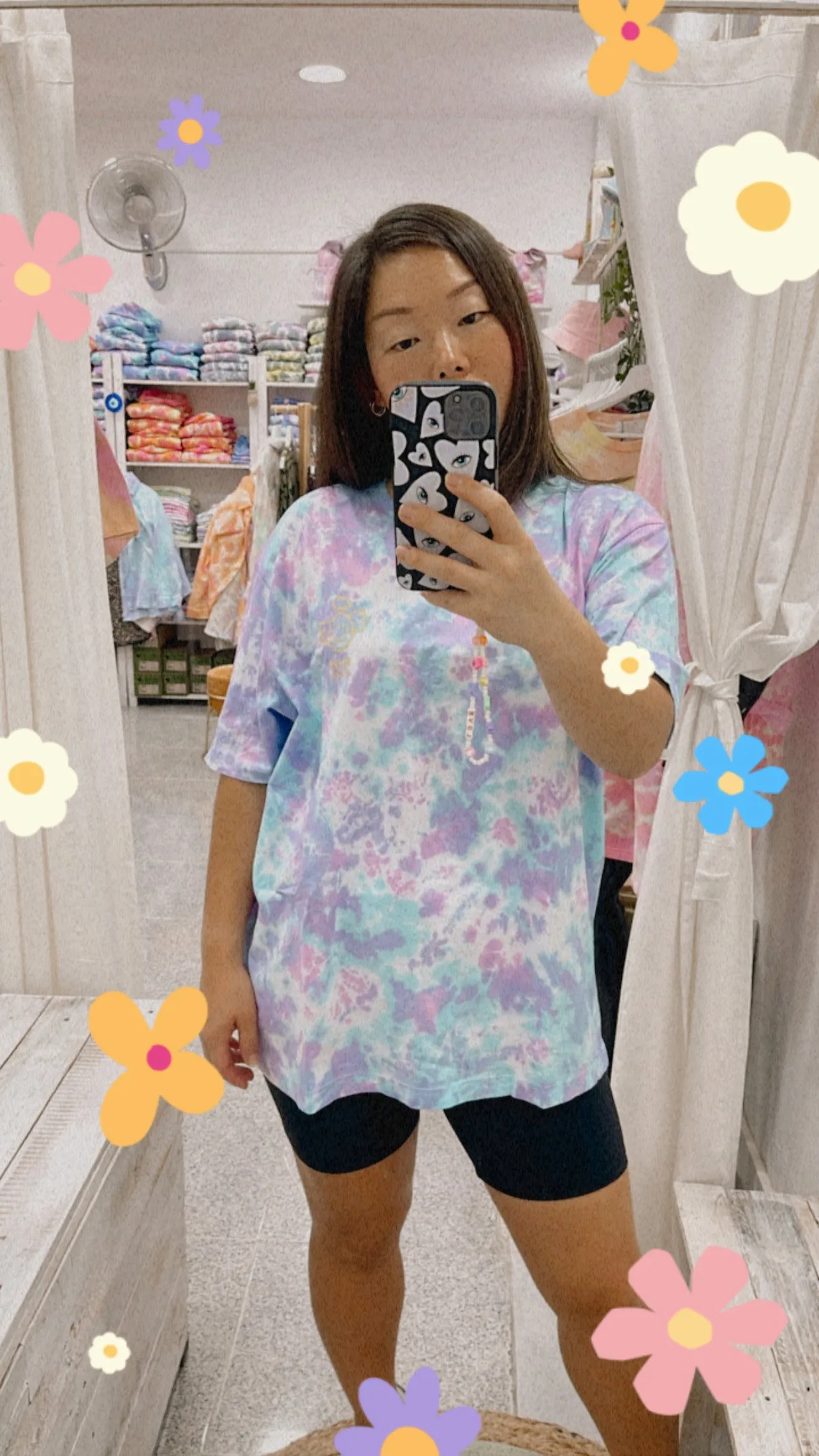 ANGEL ROCK CANDY - Tie Dye Organic Cotton T-shirt