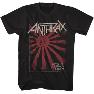 Anthrax - Japan 87 Boyfriend Tee